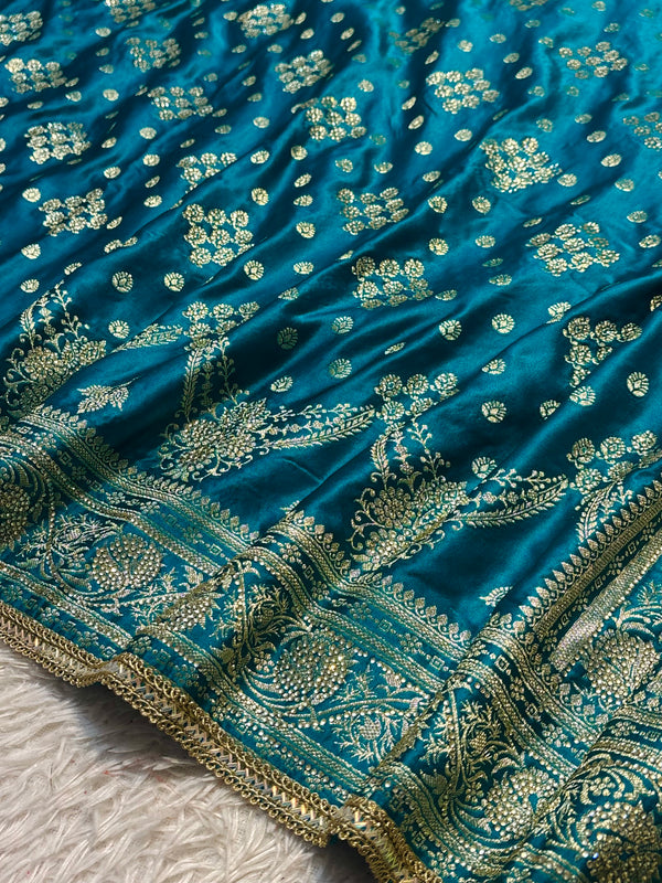 Elegant Dupatta Silk Saree with Graceful Drape