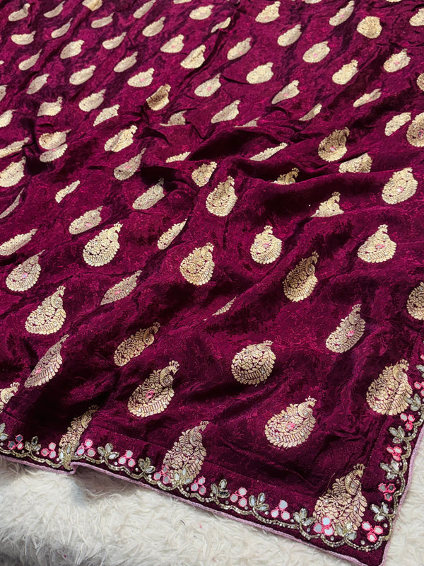 Elegant H.O. Silk Saree | Premium Traditional Look
