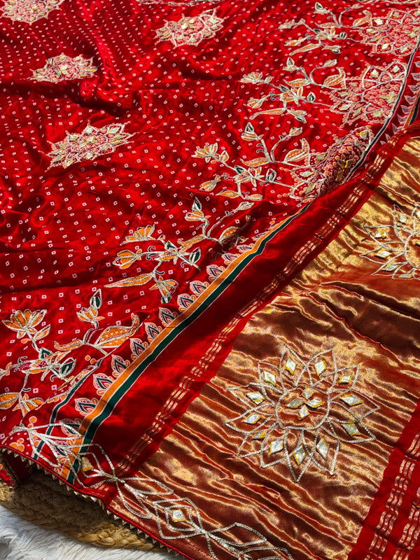 Gaji Silk Saree | Elegant Traditional Designer Saree