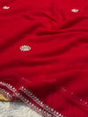 Luxury Georgette Chiffon Saree with Soft Flow & Elegant Drape