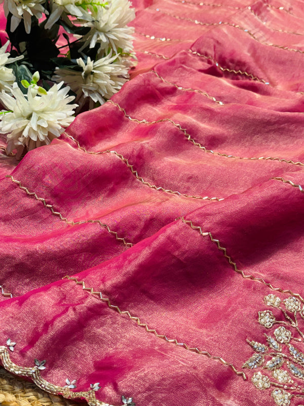 Frendy Silk Saree – Elegant Party Wear Collection