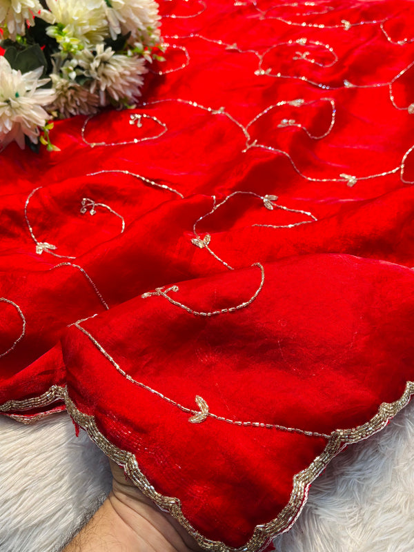 Elegant Trendy Silk Saree with Rich Pallu & Designer Border