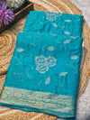 Elegant Chinon Saree with Soft Flow & Rich Finish
