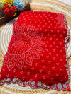 Elegant Georgette Chiffon Saree