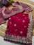 Elegant Net Saree with Ready-Made Blouse