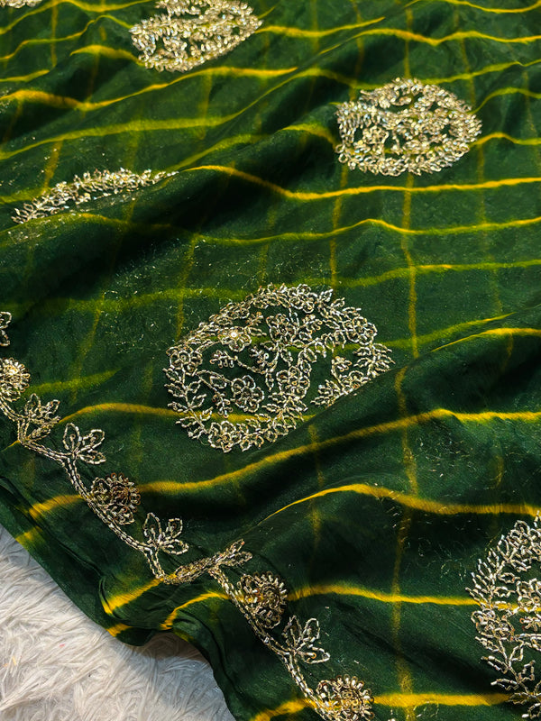 Semi Chiffon Saree with Elegant Flow & Lightweight Comfort
