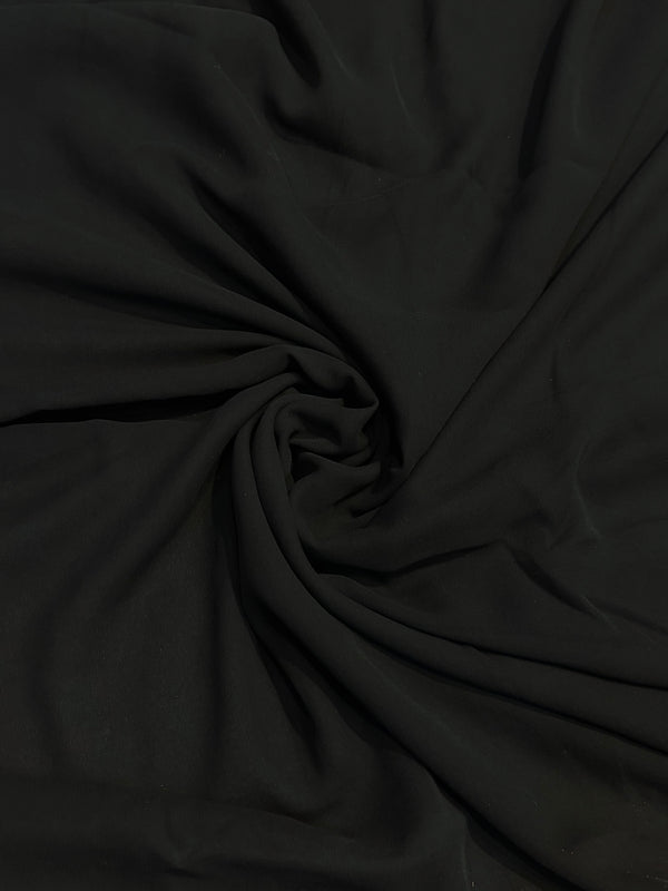 Classic Black Georgette Saree with Elegant Blouse – Party Wear
