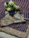 Elegant Net Saree Ready Made Blouse with Designer Finish