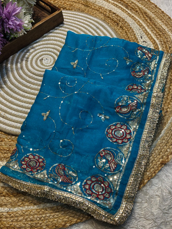 Elegant Chiffon Saree – Lightweight & Graceful