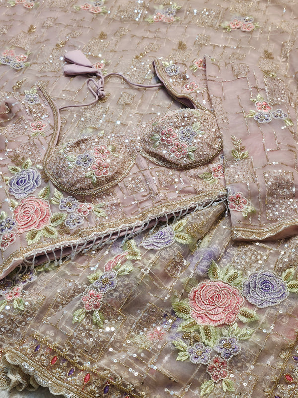 Designer Saree with Ready-Made Blouse