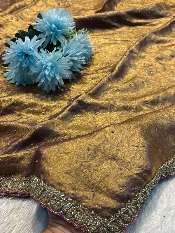 Premium Frendy Silk Saree with Heavy Designer Blouse