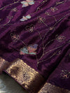 Royal Chinon Saree with Elegant Finish