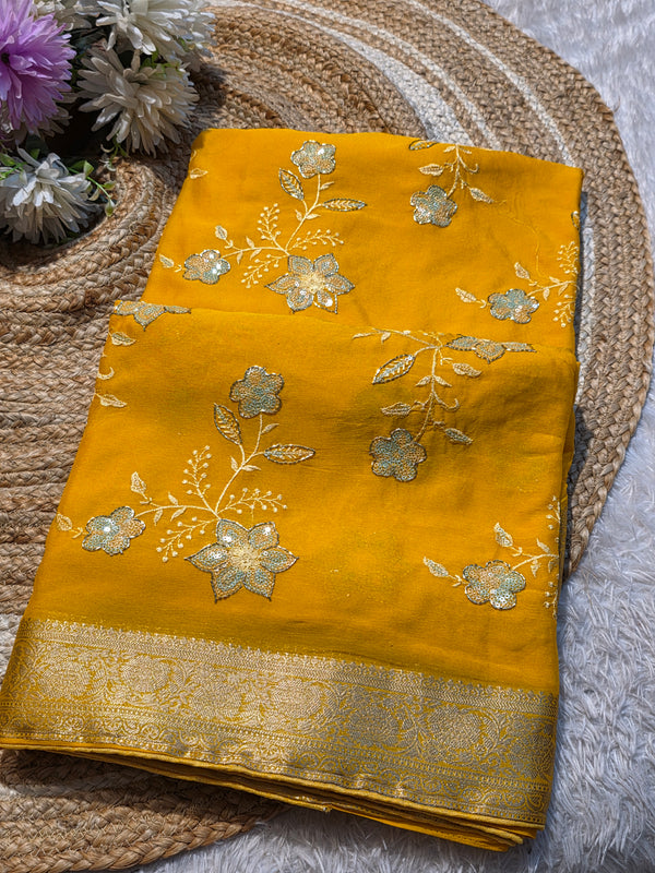 Premium Soft Chiffon Saree with Lightweight Grace & Flowy Draping