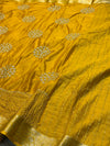 Designer Embroidered Saree with Elegant Border & Rich Pallu