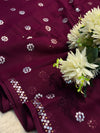 Elegant Chiffon Saree with Lightweight Flowy Fabric