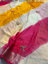 Elegant Chinon Saree with Graceful Drape