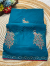 Festive Special Georgette Saree with Designer Blouse – Wedding & Party Wear