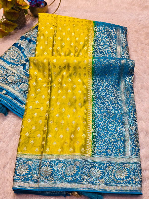 Beautiful Soft Silk Saree – Elegant Traditional Wear with Blouse Piece