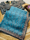 Ready Made Blouse Designer Saree – Effortless Elegance Collection