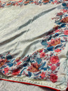Elegant Crab Silk Saree with Rich Texture Finish