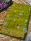 Elegant Chinon Saree with Soft Flow & Rich Finish