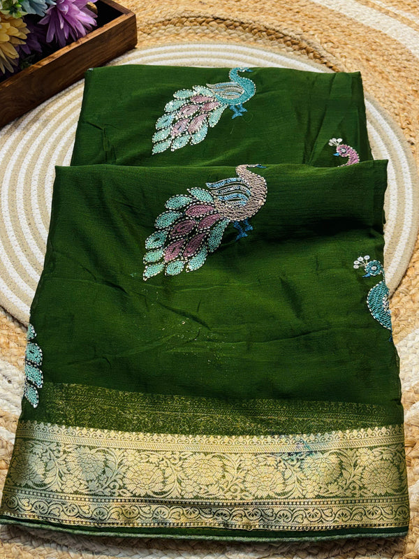 Chinon Saree – Timeless Elegance in Every Drape