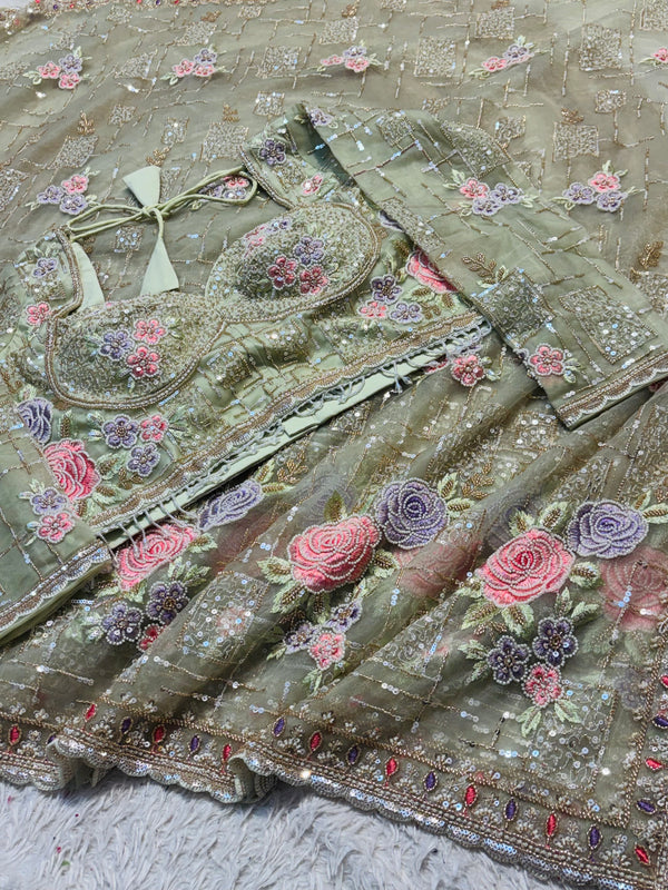 Designer Saree with Ready-Made Blouse