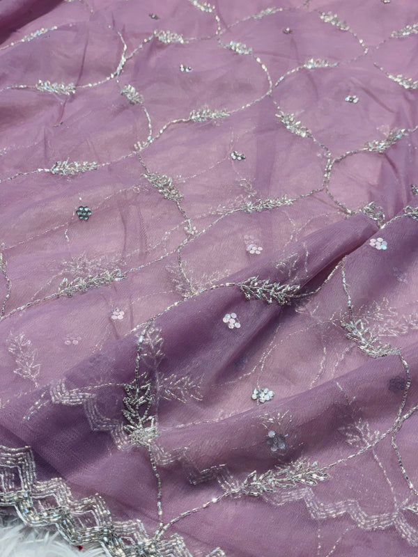 Designer Net Saree with Blouse Piece – Elegant Party & Wedding Wear
