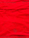Elegant Red Embroidered Net Saree with Designer Border