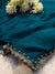 Elegant Rangoli Silk Saree with Designer Blouse – Soft, Lightweight & Party Wear Collection