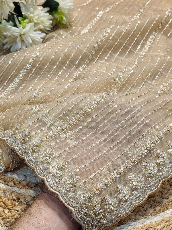 Premium Soft Net Saree with Heavy Work Blouse – Wedding Special