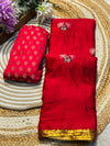 Elegant Designer Saree with Premium Fabric & Stylish Blouse