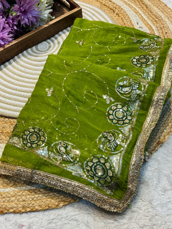 Elegant Chiffon Saree – Lightweight & Graceful