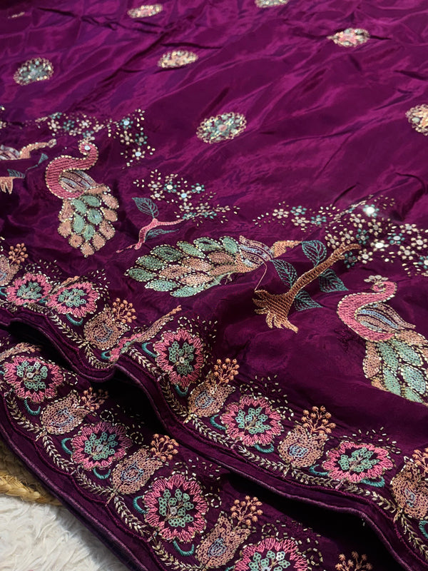 H.O Silk Saree – Elegant Traditional Look