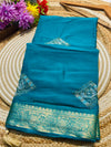 Elegant Chinon Saree with Graceful Drape