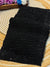 Black Elegant Georgette Saree with Stylish Drape