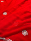 Luxury Georgette Chiffon Saree with Soft Flow & Elegant Drape