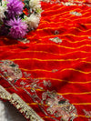 Elegant Chiffon Saree with Graceful Fall