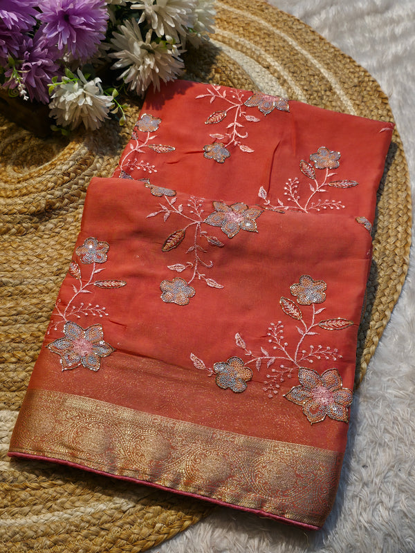 Premium Soft Chiffon Saree with Lightweight Grace & Flowy Draping