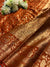 Traditional Woven Border Soft Silk Saree With Blouse Piece