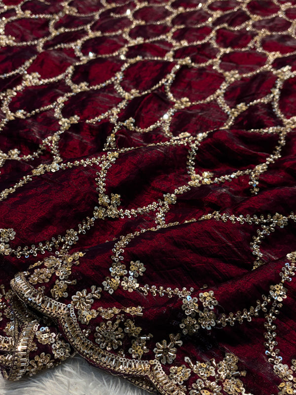 Elegant Satni Saree – Premium Soft Fabric Designer Party Wear Saree