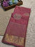 Designer Embroidered Saree with Elegant Border & Rich Pallu