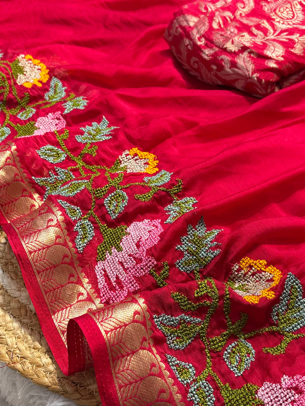 Chinon Saree – Timeless Elegance in Every Drape
