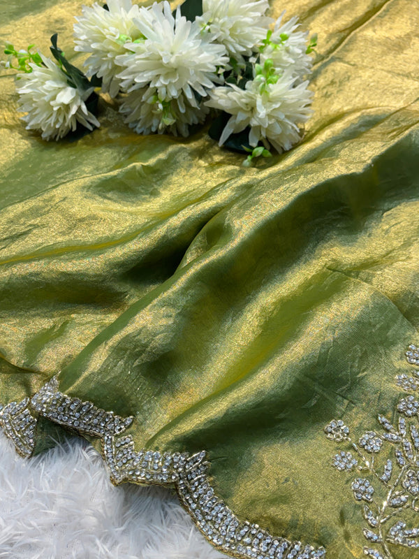Frendy Silk Saree – Elegant Designer Party Wear Silk Saree