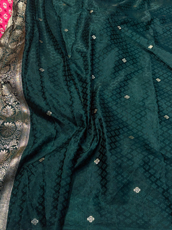 Beautiful Soft Silk Saree – Elegant Traditional Wear with Blouse Piece