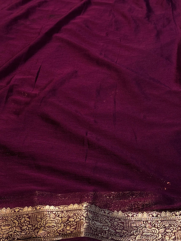 Elegant Designer Chiffon Saree with Premium Blouse Piece