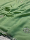 Luxury Georgette Chiffon Saree with Soft Flow & Elegant Drape