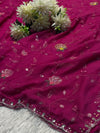 Elegant Chiffon Saree with Stylish Blouse – Lightweight Party Wear Saree
