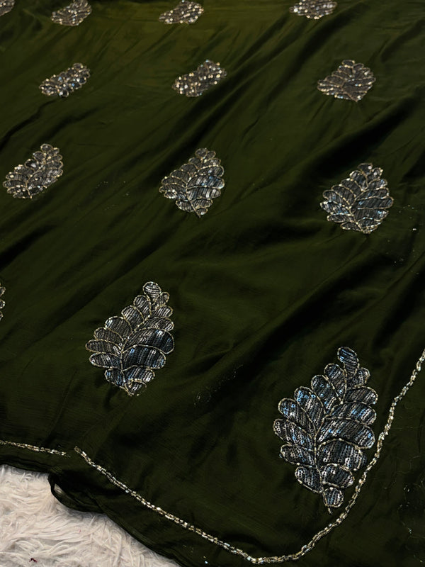 Luxury Soft Chiffon Saree with Elegant Flow & Designer Finish