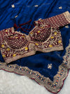 Designer Saree with Ready-Made Blouse – Party Wear Elegant Saree Collection